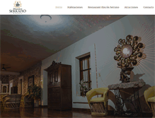 Tablet Screenshot of mansionserrano.com